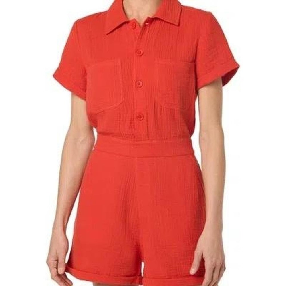 NWT Joe's Jeans Orange Romper / MSRP of‎ $218!! / Sizes XS & S